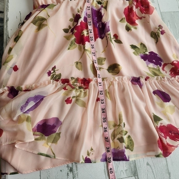 Ralph Lauren Floral Pink Halter Top Mini Dress Sizes 10 12 and 14 NWT - Picture 12 of 17
